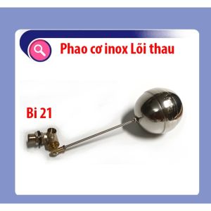Phao Bồn Nước Inox 304 Phao Bóng Cát Inox Phi 21 27