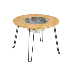 เตาปิ้งย่าง โต๊ะปิ้งย่าง เตาย่าง โต๊ะเตาปิ้งย่าง โต๊ะปิ้งย่างตรงกลาง ปิ้งย่าง ทรงกลม bbq รุ่น WL-060