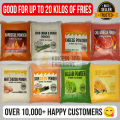 Snack Corner Fries Powder Premium 1 KILO Flavor (Barbecue, Cheese, Sour Cream & Onion, Chili BBQ, Wasabi, Sweet Corn, Sour Cheese, White Cheddar, Truffle, Salt) for French Fries, Potato Chips Seasoning. 