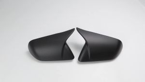 OnlyF U For Ford Mustang S650 GT Dark Horse Coupe 2024+ Carbon Fiber Car Side Door Rear View Mirror Shells Rearview Mirror Cover Trim T4N8K