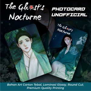 PHOTOCARD KOLEKSI LEE NOK THE GHOSTS NOCTURNE KARAKTER MANHWA WEBTOON KOREA 25 PCS KARTU FOTO PREMIUM DOFF