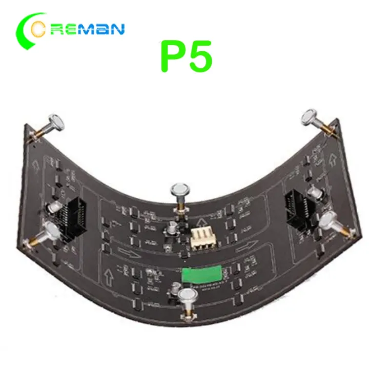 Flexible Soft led matrix dot full color led module P5 320X160 ...