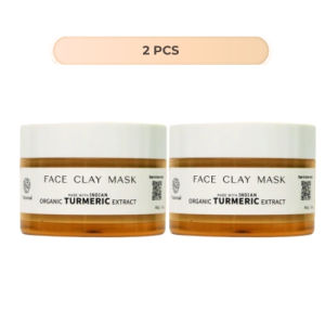 [BUY 2 FREE 3] Turmeric Face Clay Mask 60g | Brightening | Anti-Redness | Even Skin Tone | Natureal