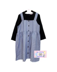 TUNIK KODOK ANAK PEREMPUAN UMUR 4 - 16 TAHUN BLUS ANAK BLUS ANAK POLO LINEN PREMIUM FREEONGKIR COD