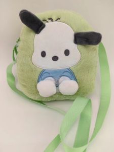 กระเป๋าใส่เงิน ใส่ของสำหรับเด็ก ลายการ์ตูน น่ารัก สายปรับได้ ขนาด 17 × 15 × 6 cm.