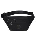 IU MISS Nylon Sports Waist Bag Zipper Large Capacity Nylon Waist Bag Fashion Phone Bag Canvas Crossbody Bag Sports. 