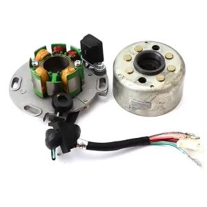 kkmf AC Ignition Magneto Stator Rotor Kit for Dirt Pit Bike Monkey Bike 4-Stroke Lifan LF150 150cc Horizontal Engine Parts R7Q2P