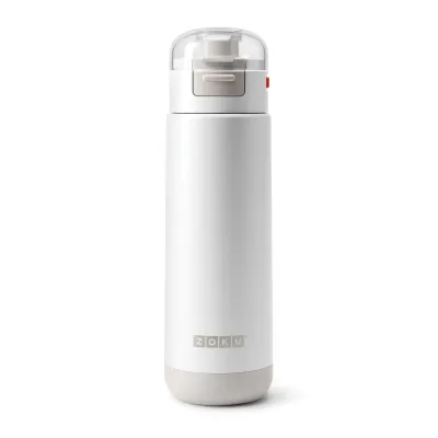 Zoku 18oz (500ml) Stainless Steel Flip Top Sports Bottle - Gizmo Hub
