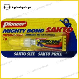 1Pcs Original Mighty Bond 1g Super Glue Instant Glue Soft rubber repair waterproof universal strong