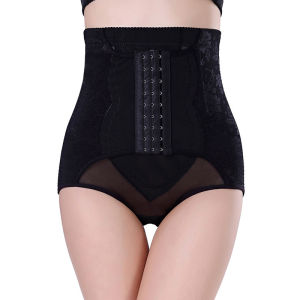EDM High Waist Tummy Control Panties Shapewear Tummy Girdle Slimming Body Shaper Women Postpartum Girdle Waist Hip Lift Panty