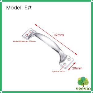 veevio มือจับประตูสแตนเลส มือจับประตูบ้าน ที่จับตู้ อุปกรณ์ฮาร์ดแวร์ Door Handle
