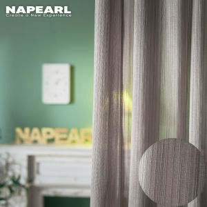 Napearl soild sheer tulle langsir sheer curtain for your living room 1PCS