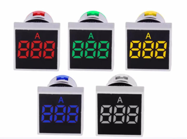 LED digital display AC current and voltage indicator 110V220V 380V ...