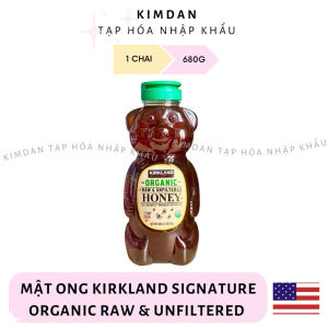 MẬT ONG HỮU CƠ KIRKLAND SIGNATURE RAW HONEY 680G/CHAI - MỸ