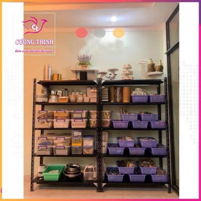 Kệ sắt V lỗ đa năng 2-3-4-5 tầng dài 07m x rộng 03m x cao 1- 12 -15m. Kệ lắp ghép đa năng. Giao hàng hỏa tốc tại TPHCM