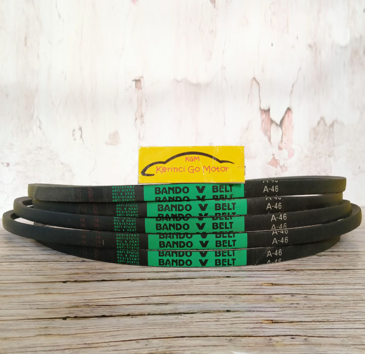 Bando Van Belt A-46 V Belt Tali Kipas A46 Fan Belt Vanbelt Polos V