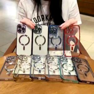 0521 VVV CASE CROOM Metallic MAGSAFE IPHONE X XS XR XSMAX 11 11PRO 11PROMAX 12 12PRO 12 PROMAX 13 13PRO 13PROMAX 12MINI 13MINI 14 14PRO 14PLUS 14 PROMAX 15plus shockproof Hybrid frosted pelindung protect kamera ungu pink hitam