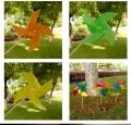 【Ready Stock】100Pcs Plastic Pinwheels Fiesta Flag Party Supply for Home Garden Indoor Outside Decoration. 