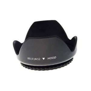 Lens Hood Screw Mount for Kamera DSLR 52mm