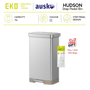 EKO HUDSON EK9168 | 75L | Dustbin | Trashbin | Wastebin