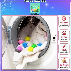 Bóng giặt lọc rác cặn trong máy giặt. Quả cầu gai giặt quần áo máy giặt thông minh