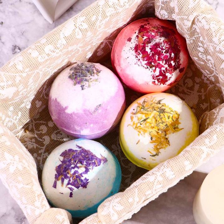 Luxurious Aromatic Therapy Natural Essential Oil Bath Ball Organic ...