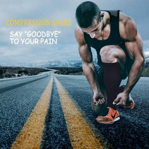 Yoomee 3 Pairs Compression Socks for Men & Women15-20mmHg Is Best for RunningAthleticMedicalPregnancy and Travel
