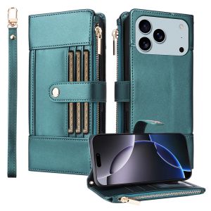 Cho iPhone 17 16 15 14 13 12 11 Pro Max iPhone 17 16 15 14 Cộng Với vỏ điện thoại Từ Ví da Đa Nắp gập Có khe cắm thẻ Bìa