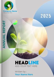 Cover Buku Makalah Dalam Bentuk Format PPTX Plus Ukuran 21x29.7cm Model Potrait Cvr05