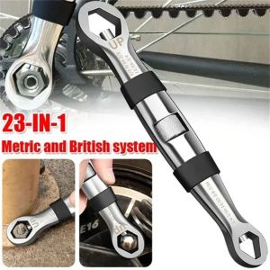 TIMES LORD Adjustable Spanner Universal Wrench 7-19mm CR-V Key Flexible Hand Tool Rust-proof Rotate Double End Adjustable Spanner Car Repair