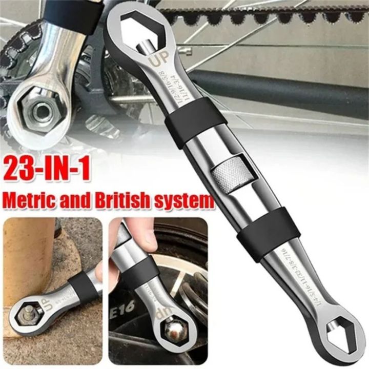 VINEY 7-19mm Cờ lê đa năng Chìa khóa CR-V Cờ lê điều chỉnh Cờ lê điều ...