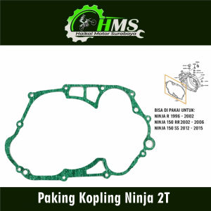 Paking Kopling Ninja 2T - Packing Gasket Perpak Kopleng Kupling Crankcase Rengkes Kanan Ninja R / RR