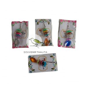 Souvenir 50 PCS Gantungan Kunci Bentuk Bros Kemas Alas Shaby Souvernir Hadiah Pernikahan Sovenir Murah