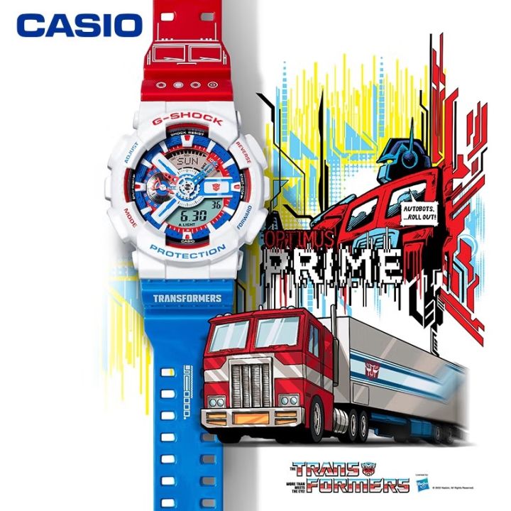 Jam Tangan Pria Sport CasioGshock Transformers Joint Fashion