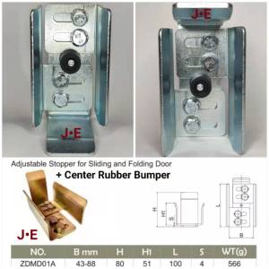 ☑️ JE Adjustable and Fixed Gate End Stop Catcher for Sliding Gate or Door