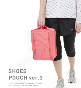 🛒🛒พร้อมส่ง🛒🛒Shoe storage bags for all types of shoes ถุงเก็บรองเท้าสําหรับรองเท้าทุกชนิด กันฝุ่นกันสิ่งสกปรกที่ปิดแบบซิป