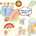 áo 2 dây ren nút hoa thời trang cho chó mèo - T3 PETS SHOP. 