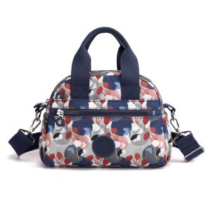 กระเป๋าสะพายไหล่ 25x11x20 ซม. กระเป๋าผู้หญิง แฟชั่น ผ้าไนล่อน กันน้ำ ช่องใหญ่ใส่ของได้เยอะ พร้อมส่ง