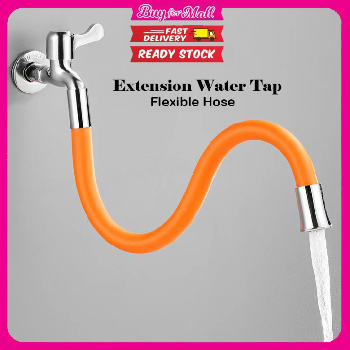 Faucet Extension Extender Rotating Water Tap Extension Pipe Kitchen