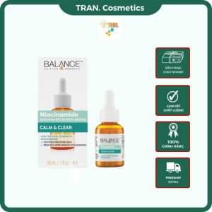 Serum Balance Serum Balance Niacinamide 15% Ngừa Mụn Mờ Thâm Cải Thiện Kết Cấu Da Và Làm Sáng Da - TRAN Cosmetics