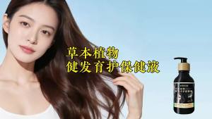 草本植物健发育护保健液呵护毛囊头皮护理侧柏叶头疗护发养发液