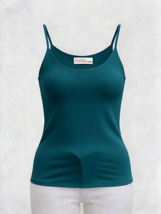 STELLA%20FASHION%20U-Back%20Spaghetti%20Strape%20Tank%20Tops%20%20Korea%20%20MODAL%20+%20Spandex%20%20Women%20Plus%20size%20Camisoles%20%20M%20-XL%20Tanks%20Tops%20-%20Image%209