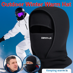 Warm Hat Windproof 3 In 1 Winter Ski Mask Face Mask Warm Hat For Skiing Cycling Motorcycle Riding