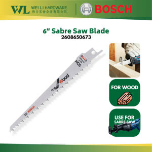BOSCH 6" S644D Sabre Saw Blade For Wood 2608650673 / Reciprocating Saw Blade / Mata Gergaji Kayu Bosch