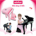 Đồ chơi đàn Piano cho bé có Micro Winfun 2045 - Đồ chơi đàn nhạc giúp phát triển khả năng đánh đàn cảm thụ âm nhạc. 