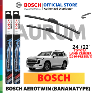 Bosch Aerotwin Wiper Blade set for Toyota Land Cruiser 2019-Present (24/22) 2pcs