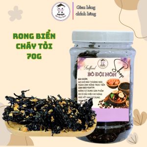 RONG BIỂN CHÁY TỎI 70G BÒ ĐỘI NÓN