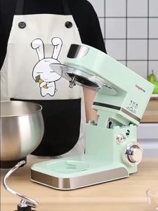ArcticBreeze Electric Mixers 1200W 5.5L Food Baking Mixer and Whisk Multifunctional Vertical Planetary Mixing Dough Hook Cream Beater Stainless Steel Bowl
