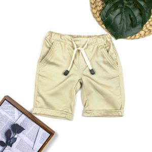 Bronkis Junior Celana Pendek Anak Laki Laki Warna Khaki Bertali Usia 1 Bulan Sampai 6 Tahun