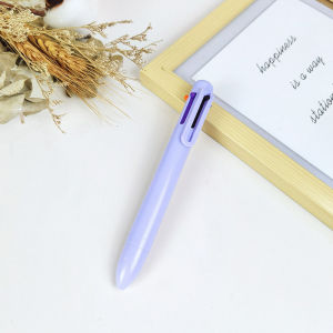 Pulpen warna Macaron / Pulpen Ballpoint 6 warna - 07mm Ujung Bundar - coco market